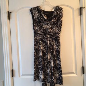 Perceptions New York Navy,white / cream dress 6